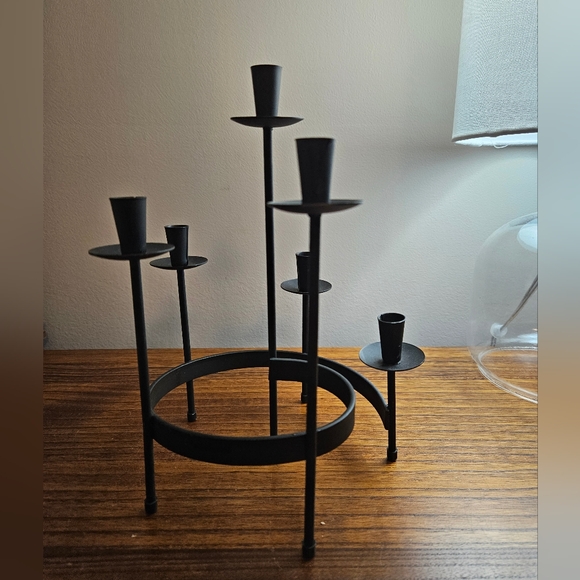 Bo Svensk Swedish 1960s Modernist Spiral Candelabra - Picture 4 of 6